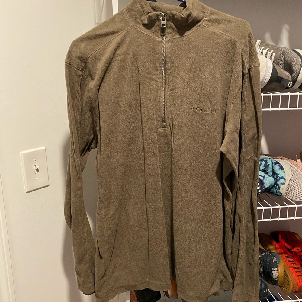 Men’s Columbia lightweight fleece pullover